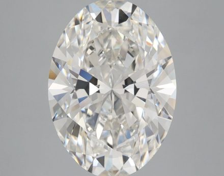 Lab Grown Diamond 4,12Ct G-VVS2 Oval - GIA6445482353 1