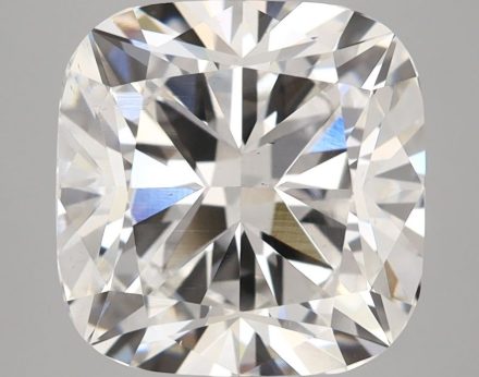Lab Grown Diamond 4,53Ct F-VS2 Cushion - GIA2474974784 1