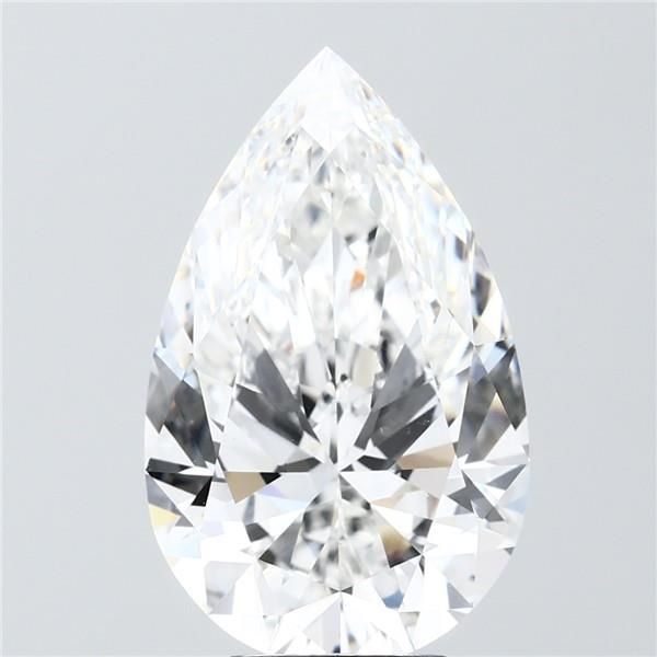 Lab Grown Diamond 6,08Ct F-VS1 Pear - IGILG781636264 1