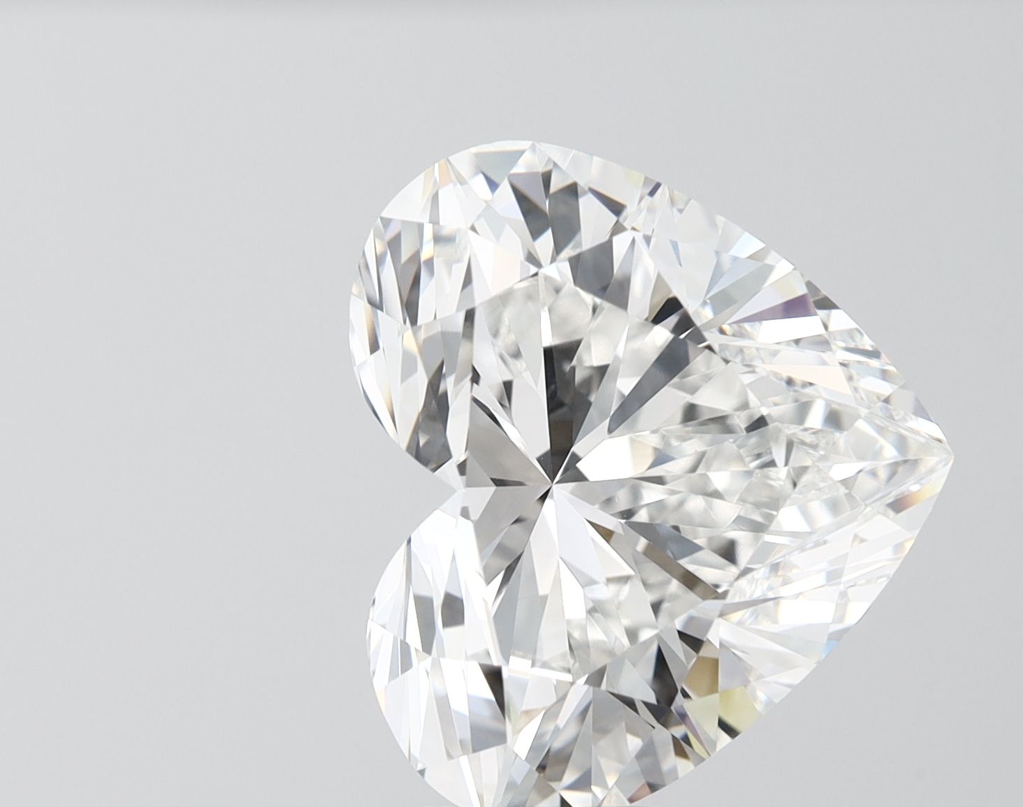 Lab Grown Diamond 8,09Ct F-VVS2 Heart - IGILG728572521 1