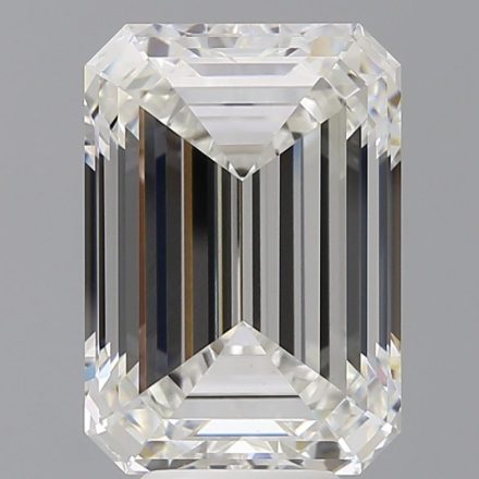 Lab Grown Diamond 7,09Ct F-VVS2 Emerald - IGILG757534521 1