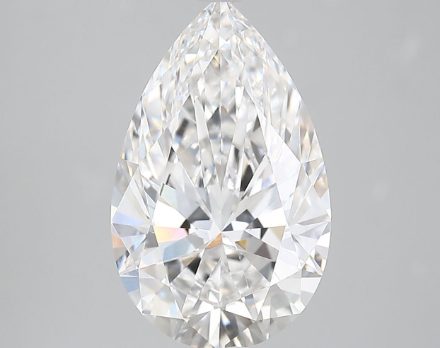 Lab Grown Diamond 4,43Ct D-VVS1 Pear - IGILG809695768 1