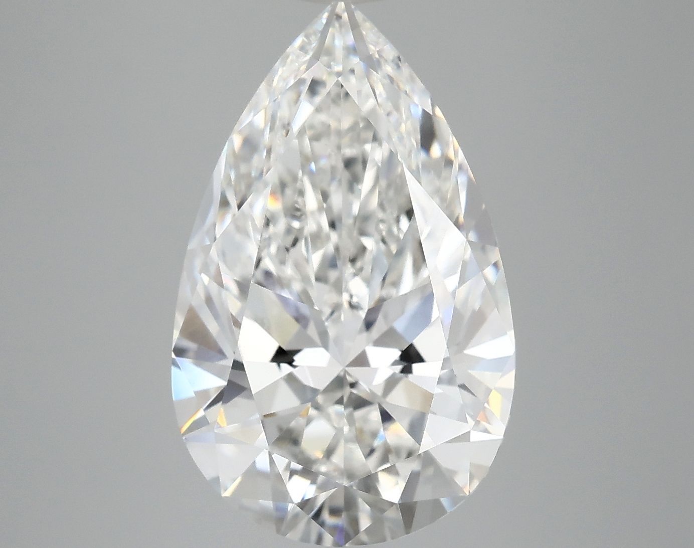 Lab Grown Diamond 6,02Ct E-VVS2 Pear - IGILG828640419 1