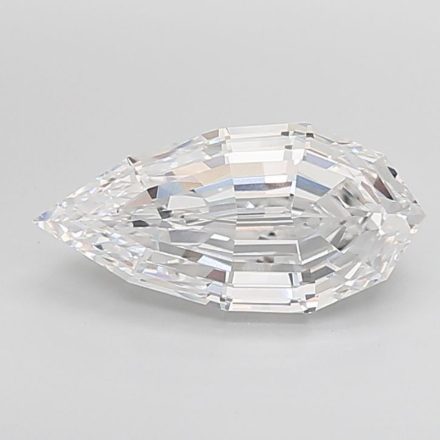 Lab Grown Diamond 5,43Ct D-VVS2 Pear - IGILG809670253 1