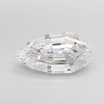Lab Grown Diamond 5,24Ct D-VVS2 Pear - IGILG815654843 1