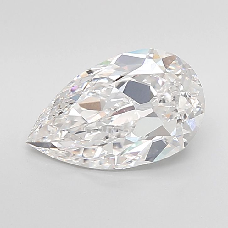 Lab Grown Diamond 4,03Ct E-VVS2 Pear - IGILG817684240 1