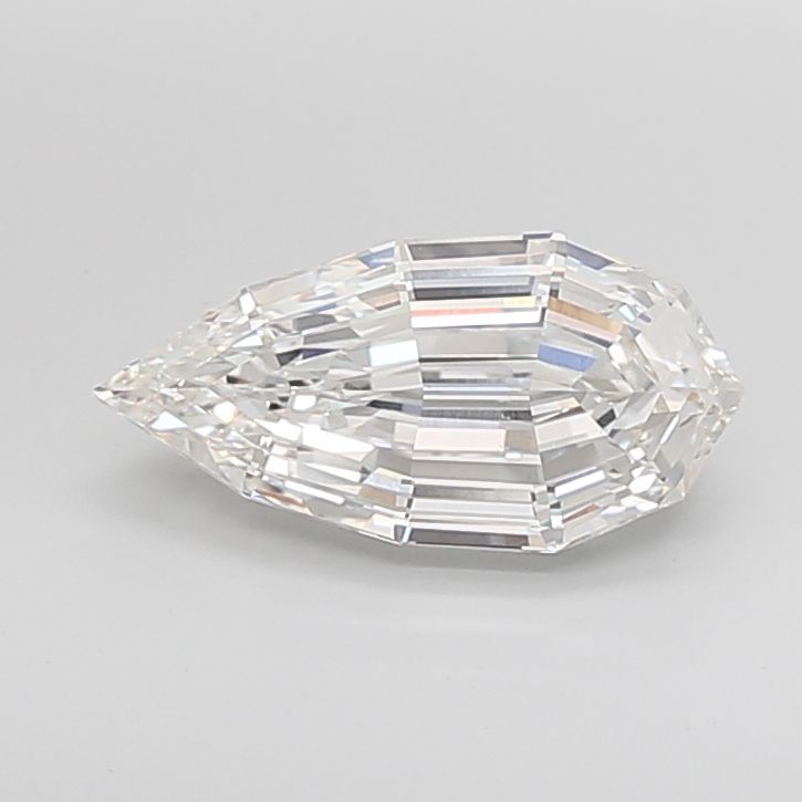 Lab Grown Diamond 4,09Ct G-VVS2 Pear - IGILG808622576 1
