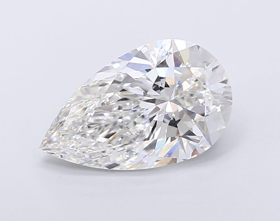 Lab Grown Diamond 5,52Ct F-VVS2 Pear - IGILG692583111 1
