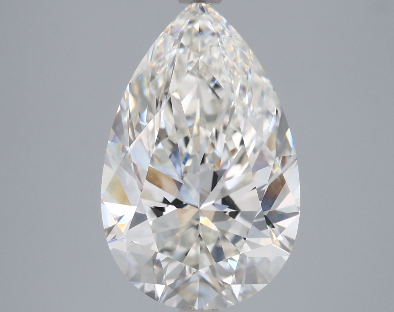 Lab Grown Diamond 4,51Ct H-VVS2 Pear - IGILG801625770 1