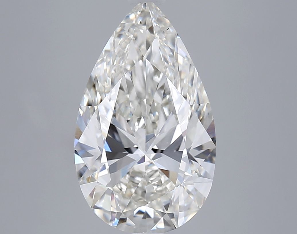 Lab Grown Diamond 4,05Ct H-VVS2 Pear - IGILG828697021 1