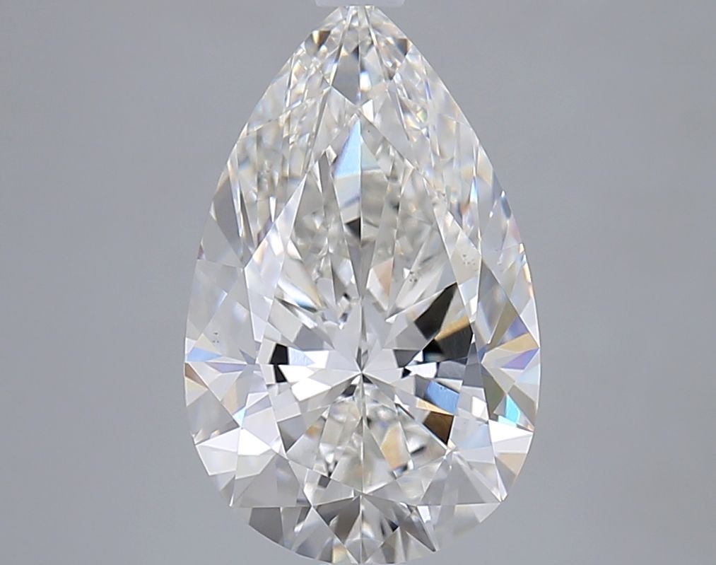 Lab Grown Diamond 4,05Ct F-VS2 Pear - IGILG828697020 1