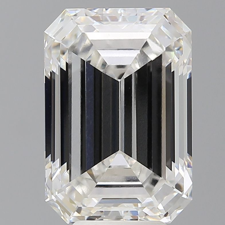 Lab Grown Diamond 7,09Ct F-VVS2 Emerald - IGILG792606924 1