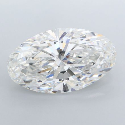 Lab Grown Diamond 5,55Ct F-VVS2 Oval - IGILG799619712 1