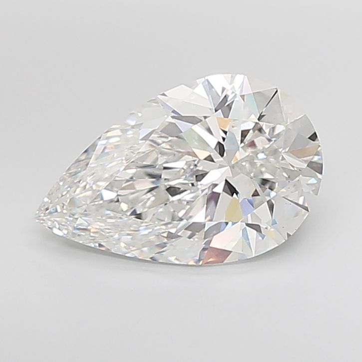 Lab Grown Diamond 7,08Ct F-VS1 Pear - IGILG836691292 1