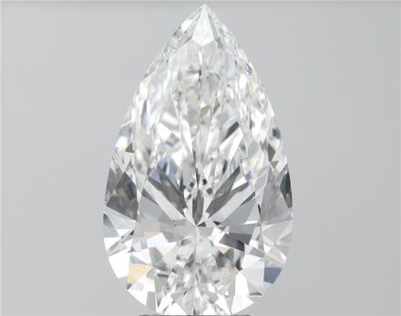 Lab Grown Diamond 7,42Ct F-VVS2 Pear - IGILG691535459 1