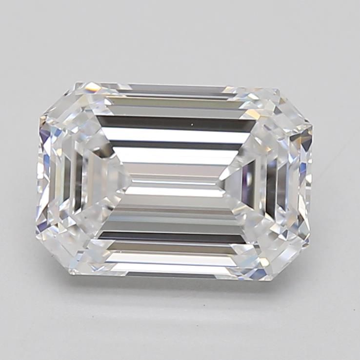 Lab Grown Diamond 2Ct D-IF Emerald - GIA2534373271 1