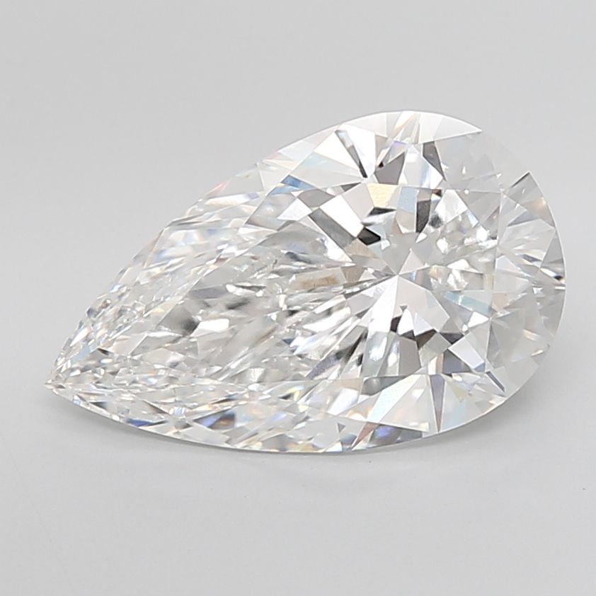 Lab Grown Diamond 7,08Ct E-VS1 Pear - IGILG689536232 1