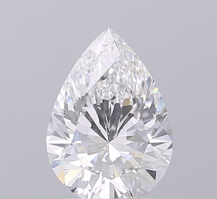 Lab Grown Diamond 2Ct E-VVS2 Pear - IGILG828617094 1