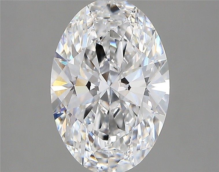 Lab Grown Diamond 2,64Ct D-VVS2 Oval - IGILG705515298 1