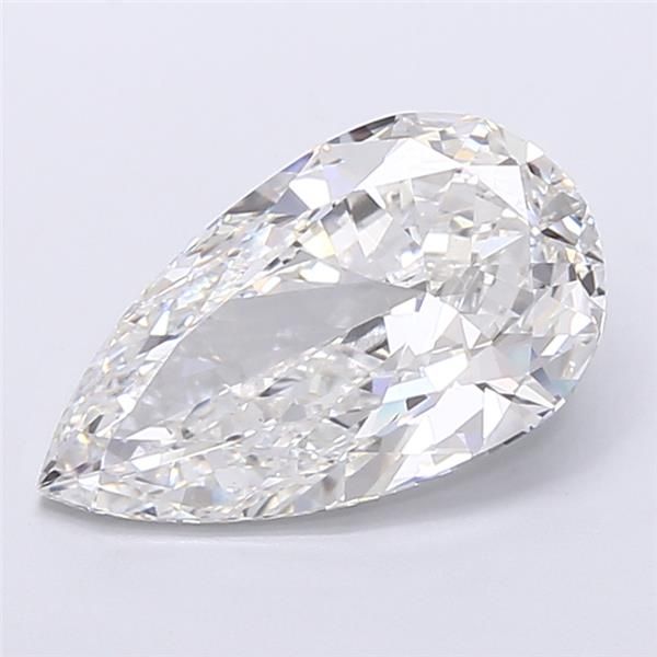 Lab Grown Diamond 2,02Ct F-VS1 Pear - IGILG823644848 1