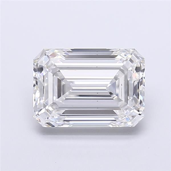 Lab Grown Diamond 3,01Ct F-VS1 Emerald - IGILG831658458 1