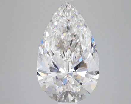 Lab Grown Diamond 4,53Ct E-VS2 Pear - GIA3475501804 1