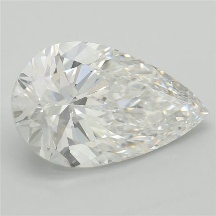 Lab Grown Diamond 5,19Ct E-VS1 Pear - IGILG691501093 1