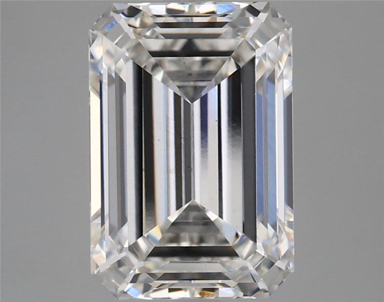 Lab Grown Diamond 4,34Ct F-VS1 Emerald - IGILG667422034 1