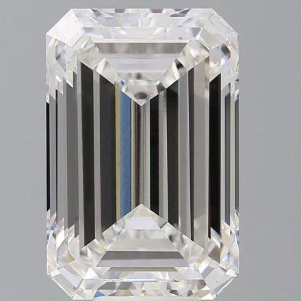 Lab Grown Diamond 10,59Ct F-VVS2 Emerald - IGILG743505261 1