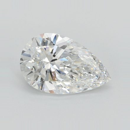 Lab Grown Diamond 4,65Ct E-VVS1 Pear - IGILG724506290 1