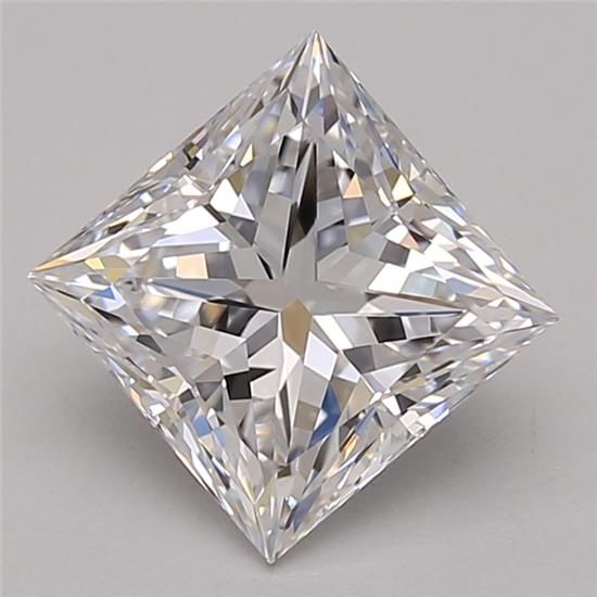 Lab Grown Diamond 1,93Ct D-IF Princess - GIA2536008513 1