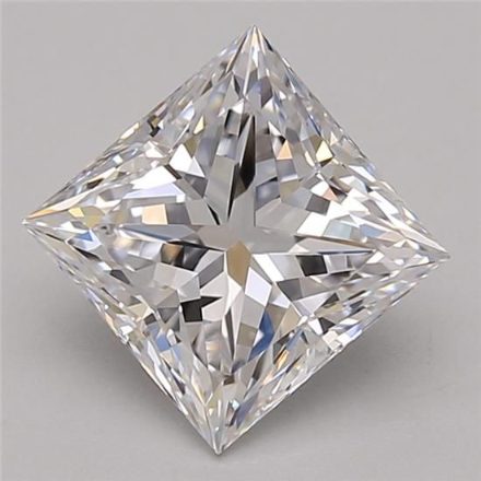 Lab Grown Diamond 1,93Ct D-IF Princess - GIA2536008513 1
