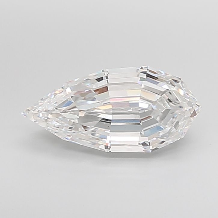 Lab Grown Diamond 5,3Ct D-VVS2 Pear - IGILG815654846 1