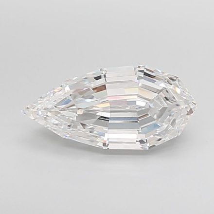 Lab Grown Diamond 5,3Ct D-VVS2 Pear - IGILG815654846 1