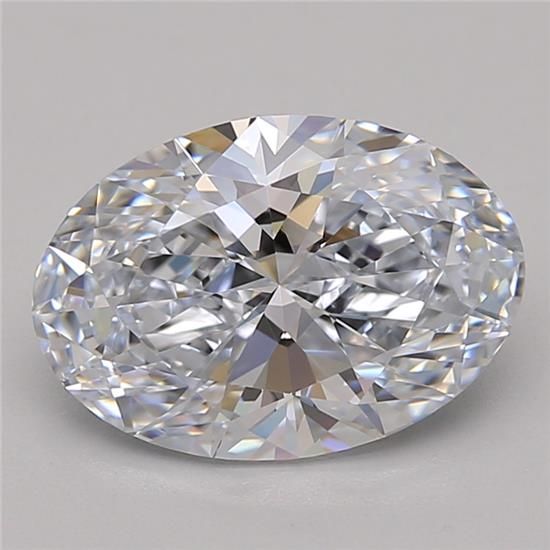 Lab Grown Diamond 2,66Ct F-IF Oval - IGILG729589875 1