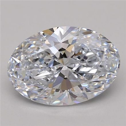 Lab Grown Diamond 2,66Ct F-IF Oval - IGILG729589875 1