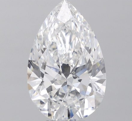 Lab Grown Diamond 6,04Ct E-VVS2 Pear - IGILG823610558 1