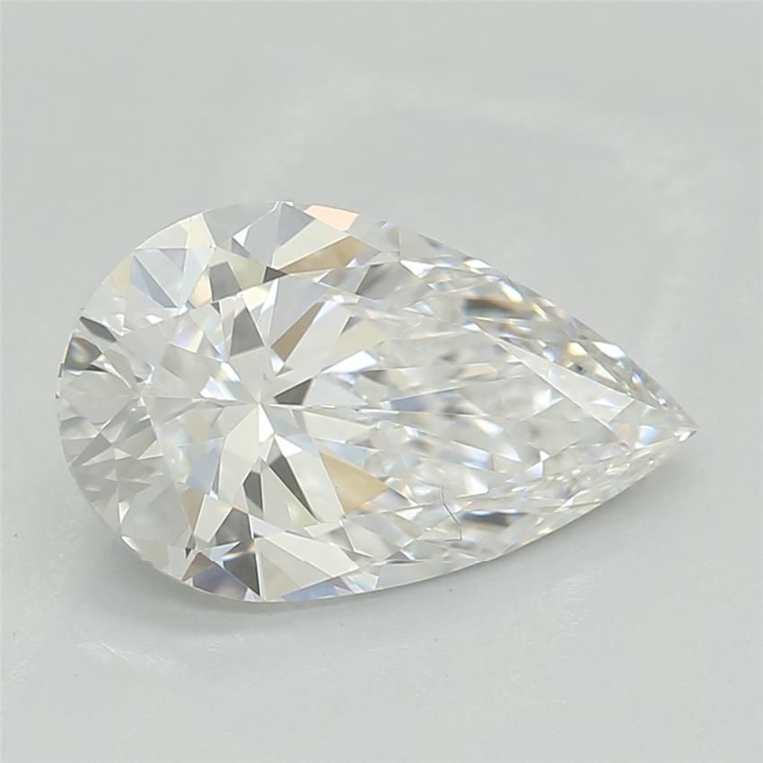 Lab Grown Diamond 1,06Ct D-VVS2 Pear - IGILG711531967 1