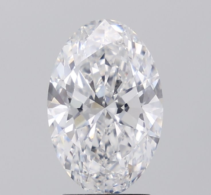 Lab Grown Diamond 2,65Ct D-VVS2 Oval - IGILG768650390 1