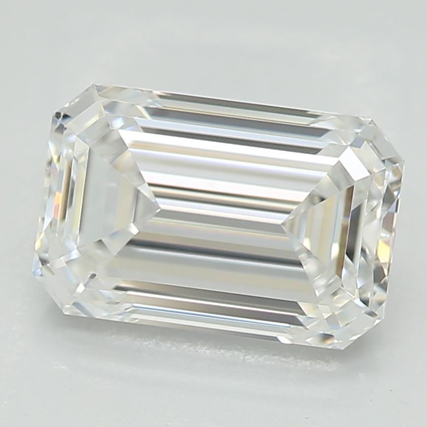 Lab Grown Diamond 1,38Ct D-VS1 Emerald - IGILG678583357 1