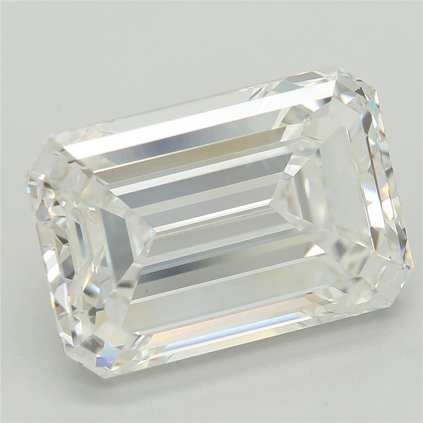 Lab Grown Diamond 6,59Ct F-VS1 Emerald - IGILG743544467 1