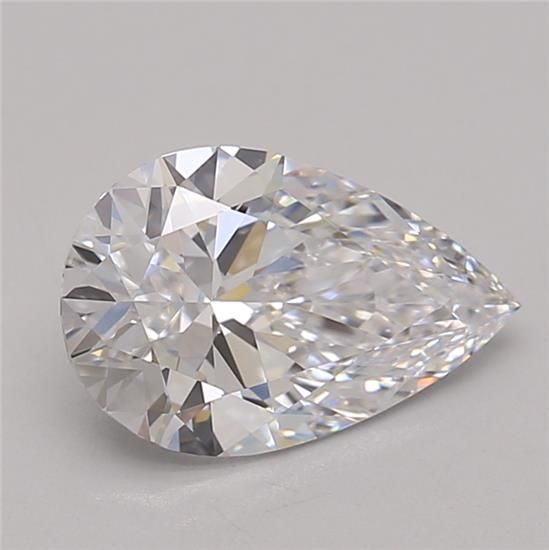 Lab Grown Diamond 1,59Ct D-IF Pear - GIA6532361024 1