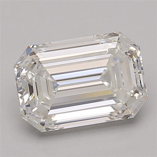 Lab Grown Diamond 1,54Ct G-VVS2 Emerald - GIA7526647409 1