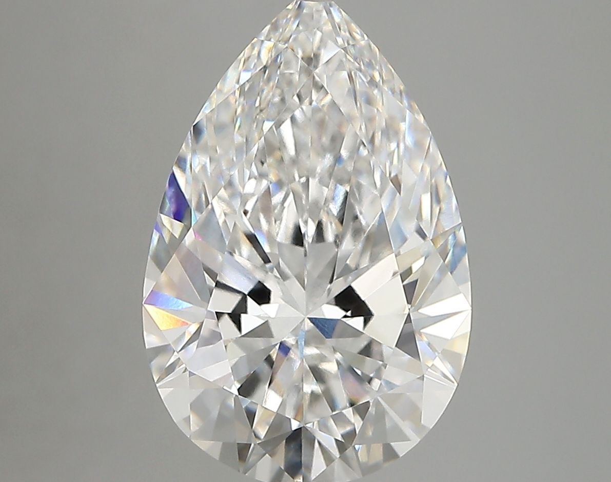 Lab Grown Diamond 4,09Ct D-VVS2 Pear - IGILG823607466 1