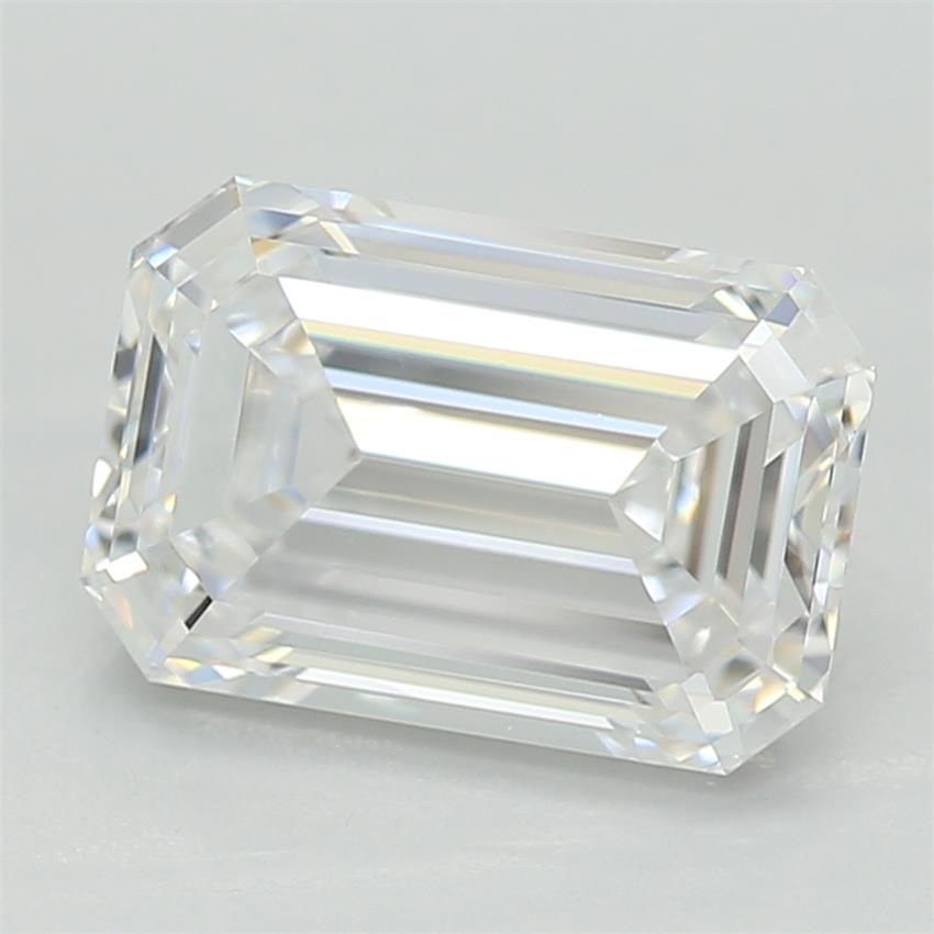Lab Grown Diamond 1,32Ct D-VS1 Emerald - IGILG695526050 1