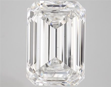 Lab Grown Diamond 7,38Ct F-VS1 Emerald - GIA6234062981 1