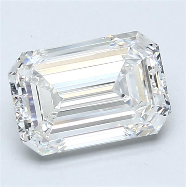 Lab Grown Diamond 2Ct E-VS2 Emerald - GIA1513179689 1