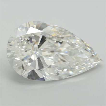 Lab Grown Diamond 9,76Ct E-VVS2 Pear - IGILG726502722 1