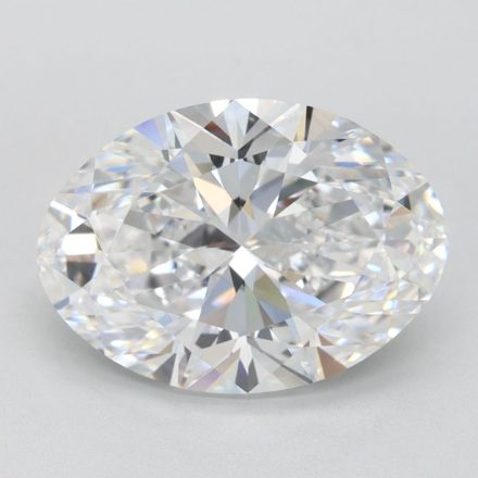 Lab Grown Diamond 4,01Ct D-IF Oval - IGILG828662991 1