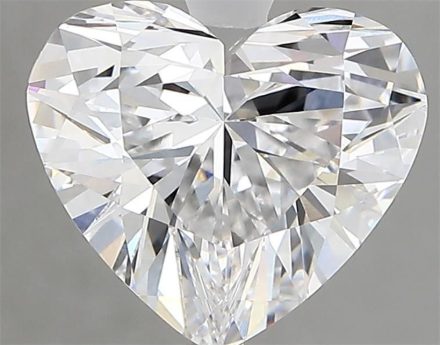 Lab Grown Diamond 2,77Ct D-VVS2 Heart - GIA6512306919 1
